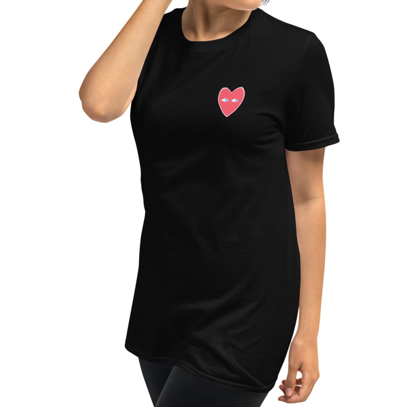 GWTH: Corazoncito - Camiseta unisex de densidad media