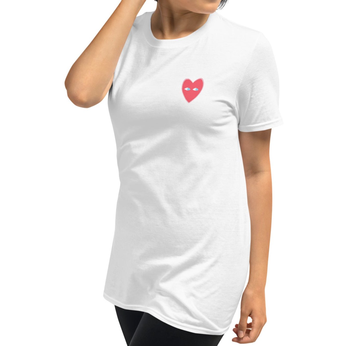 GWTH: Corazoncito - Camiseta unisex de densidad media