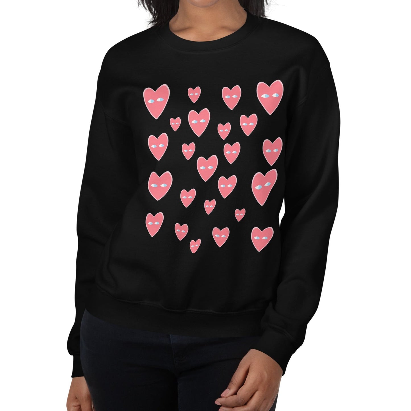 GWTH: Corazones - Sudadera unisex