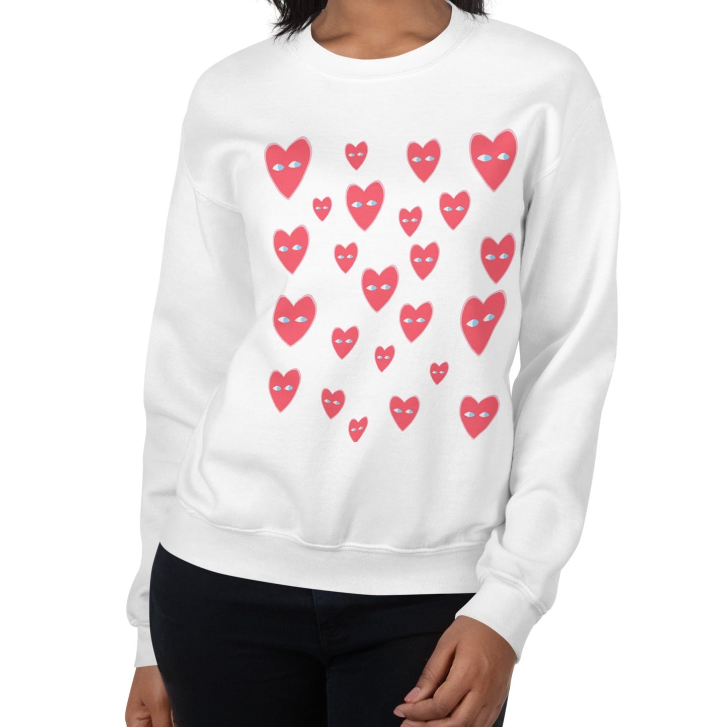 GWTH: Corazones - Sudadera unisex